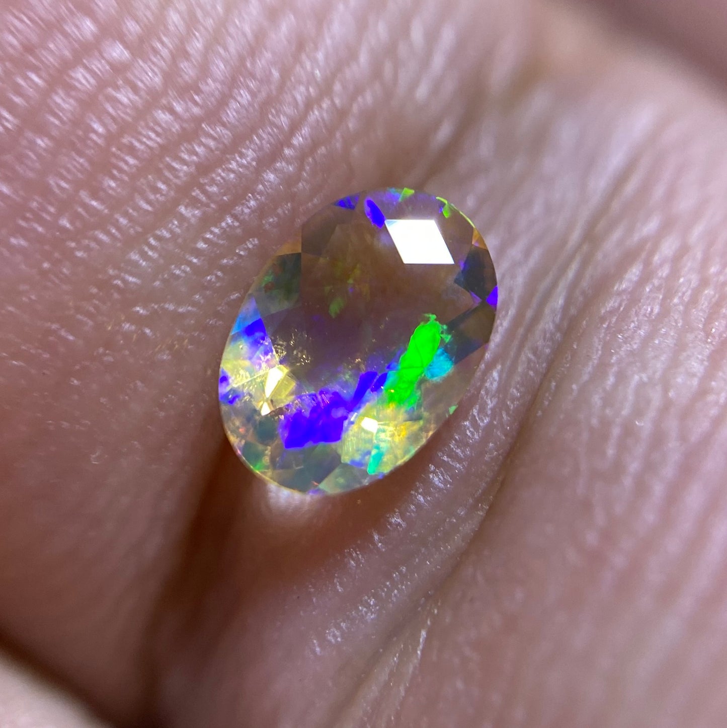 【キューブカット】メキシコオパール 0.289ct✨ゲオちゃん作品