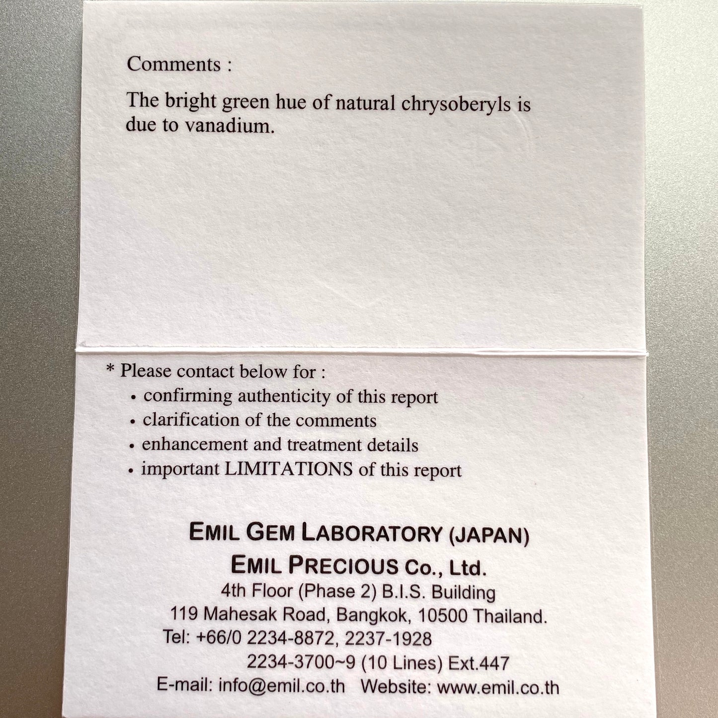 シルキーネオンバナジウムクリソベリル0.706ct✨ピアっちゃん作品👌GTJ💎🌲🇯🇵秋の“新作大放出祭り🍁”