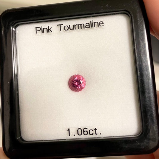 【お客さま専用🌸】ずるいラウンド!16角形ピンクトルマリン1.06ct✨💖4/15チハルームご紹介作品💖