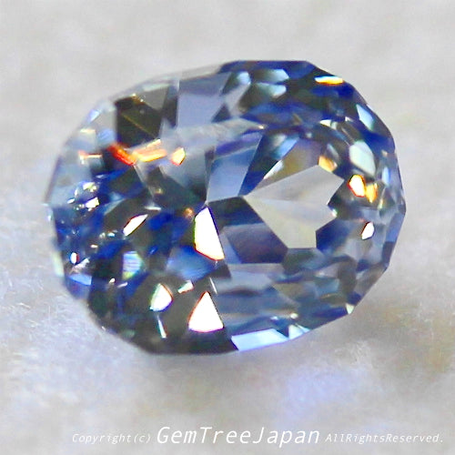 激レア❗️ファンシーオーバル&パーティーカラーレス✨ベニトアイト0.90ct💎カナリ玄人向け😉