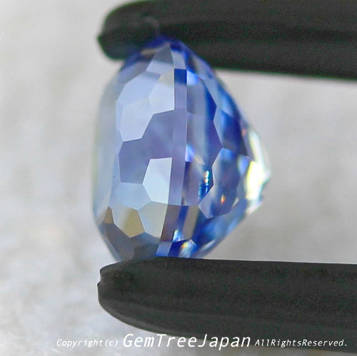 激レア❗️ファンシーオーバル&パーティーカラーレス✨ベニトアイト0.90ct💎カナリ玄人向け😉