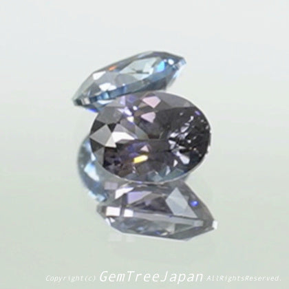【SOLD OUT】『グレイッシュ』スピネル2個セット0.611ct&0.605ct✨ピアッちゃん作品💎6/22LIVE配信より【お客さま専用・お問合せ一番乗り特価】