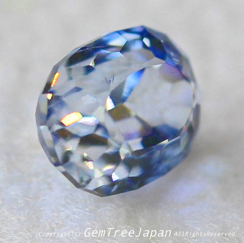 激レア❗️ファンシーオーバル&パーティーカラーレス✨ベニトアイト0.90ct💎カナリ玄人向け😉