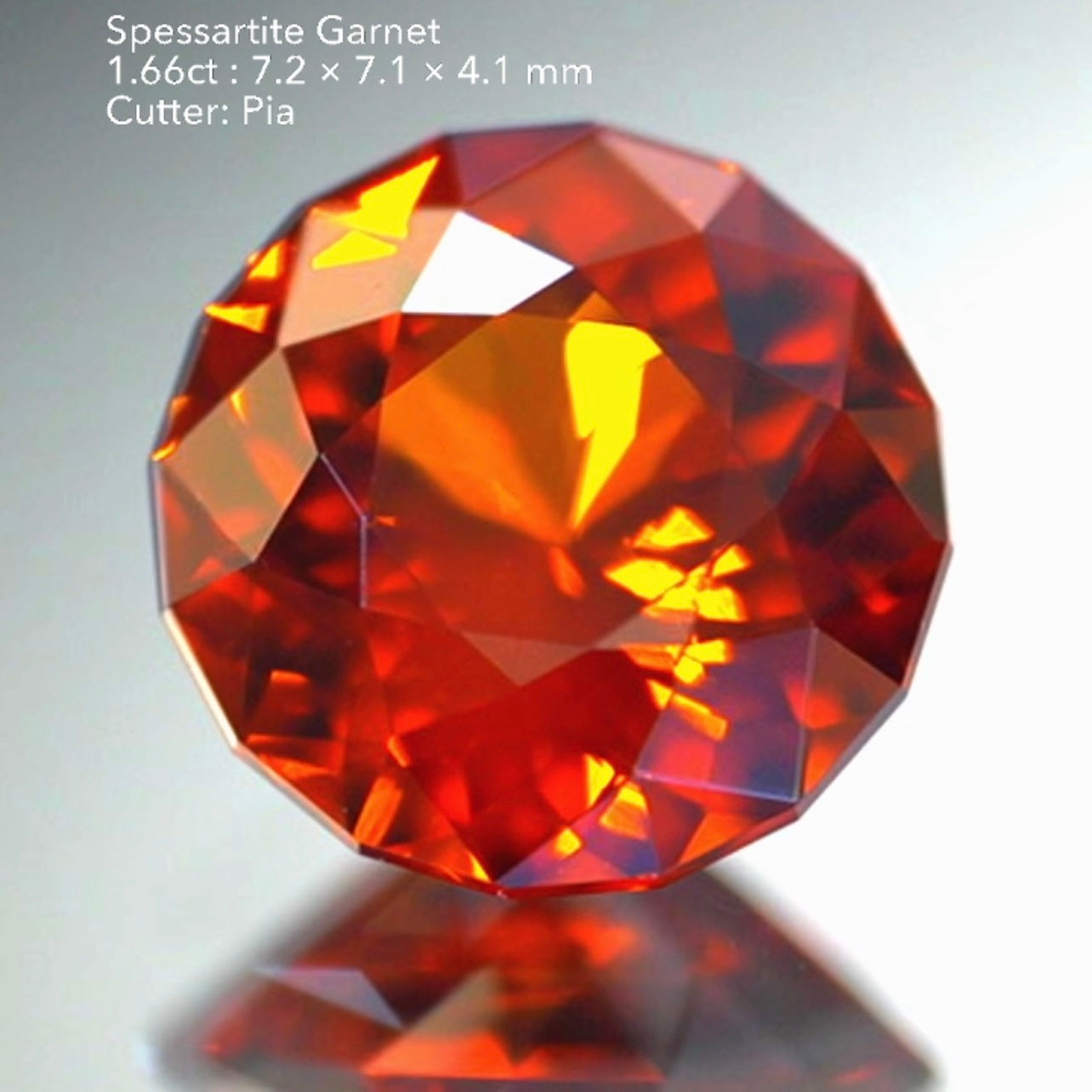 【SOLD OUT】スペサタイトガーネット1.66ct💎ピアッちゃん作品✨お問合せ一番乗り特価でご紹介です♪