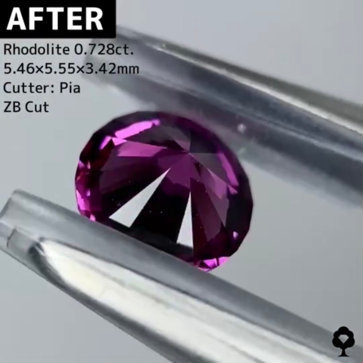 お客さま専用【BEFORE宝石】② ロードライトガーネット 0.83ct