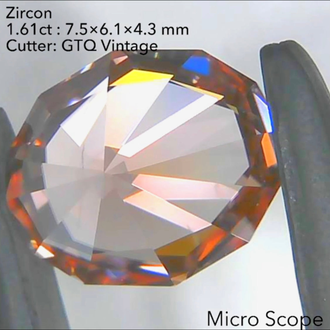 5年越しの新作発表✨貴重な美色のピンクジルコン1.61ct💎GTQヴィンテージ作品
