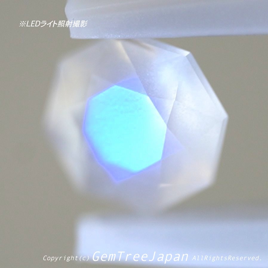 【3個セット✨】ムーンストーン6.7.8角形計1.99ct💎ピアッちゃん作品