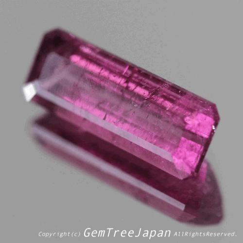 妥協のない端正な輝き✨ピアっちゃん作品トルマリン「オクタゴン」シリーズ💎ルベライト1.040ct👍