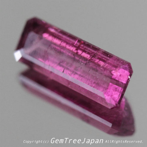 妥協のない端正な輝き✨ピアっちゃん作品トルマリン「オクタゴン」シリーズ💎ルベライト1.040ct👍