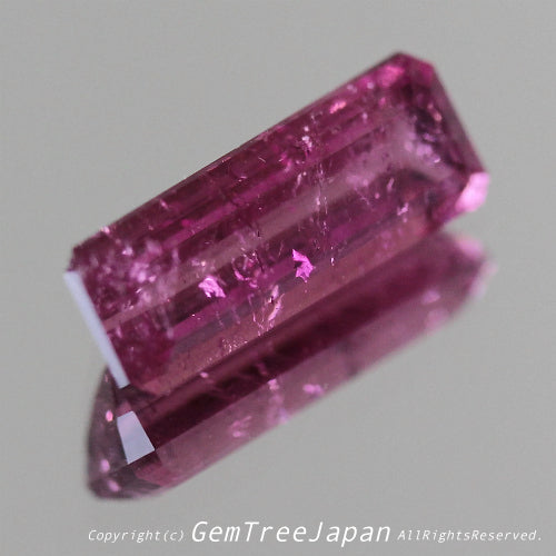 妥協のない端正な輝き✨ピアっちゃん作品トルマリン「オクタゴン」シリーズ💎ルベライト1.040ct👍