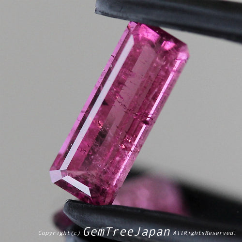 妥協のない端正な輝き✨ピアっちゃん作品トルマリン「オクタゴン」シリーズ💎ルベライト1.040ct👍