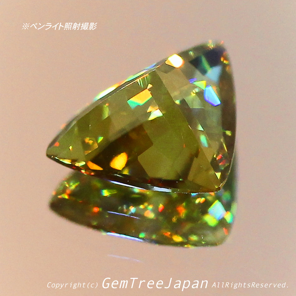 アディダス監督が力尽きた先端部分💎マダガスカル産スフェーン0.90ct(レイちゃん作品)✨もともとは「8.24ctのペラペラのペアシェイプ」から2個にちょん切って生まれ変わった逸品👏夏休み期間中だけの特別な価格➕特別な“2個セット価格”も同時にご紹介です