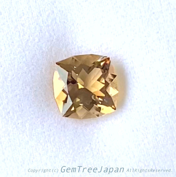 煌く透明感が綺麗なシトリン4.55ct💎今度は“ファンシークッション”✨