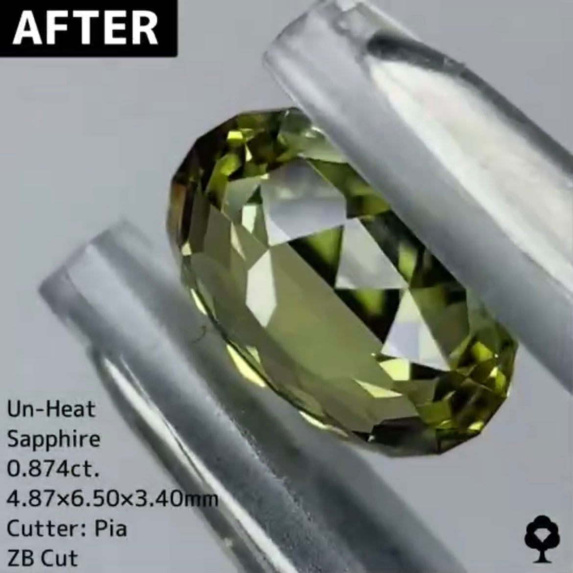 完成するまで特価【BEFORE宝石】ボープロイサファイア1.06ct.