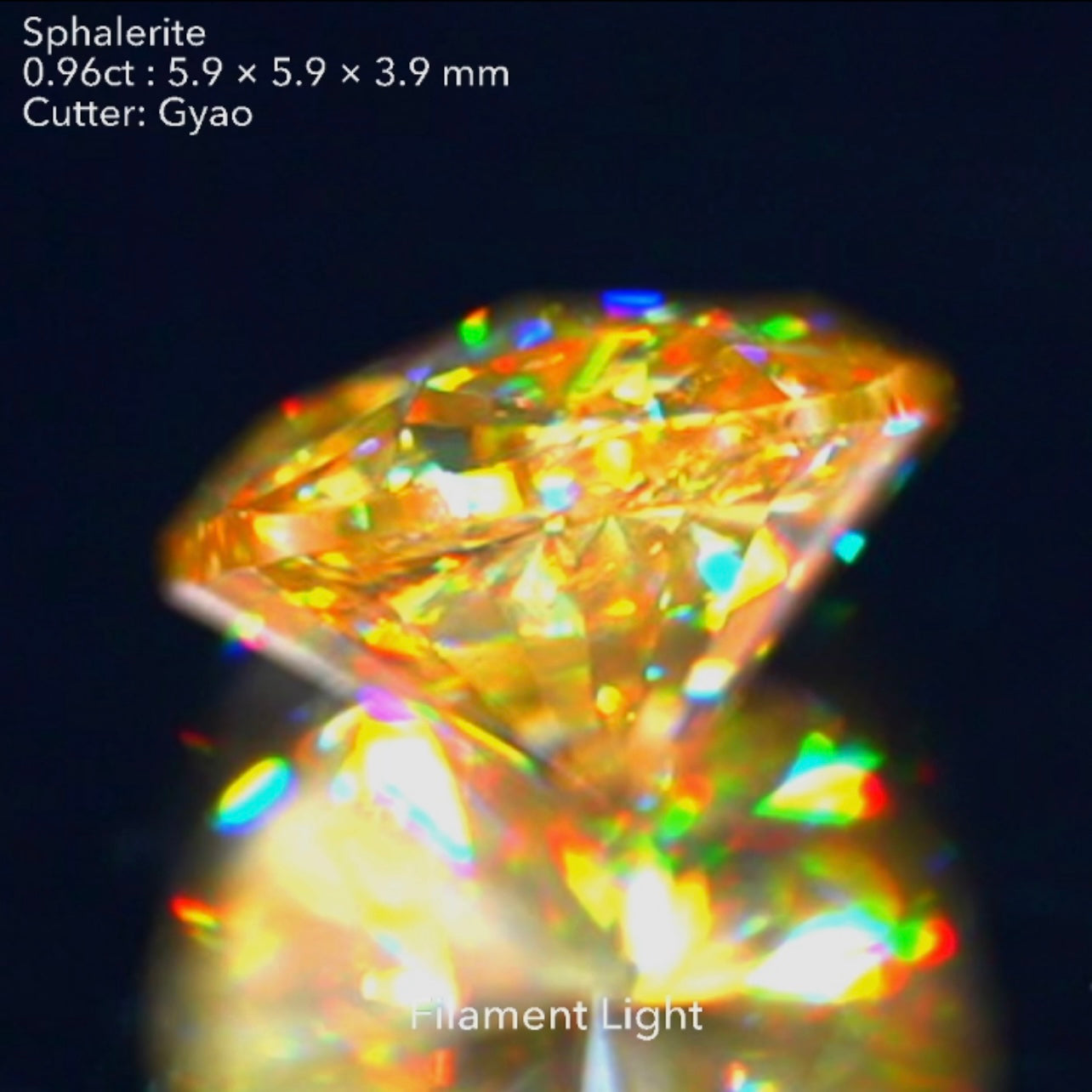 【SOLD OUT】スファレライト0.96ct💎ゲオちゃん作品✨お問合せ一番乗り特価でご紹介です♪