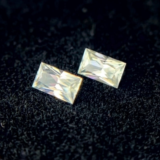 【SOLD OUT】【セット16】ダイヤを超える魅力的な輝き✨カラーレスジルコン2個セット計0.80ct💎💎お問合せ一番乗り特価でご紹介です♪