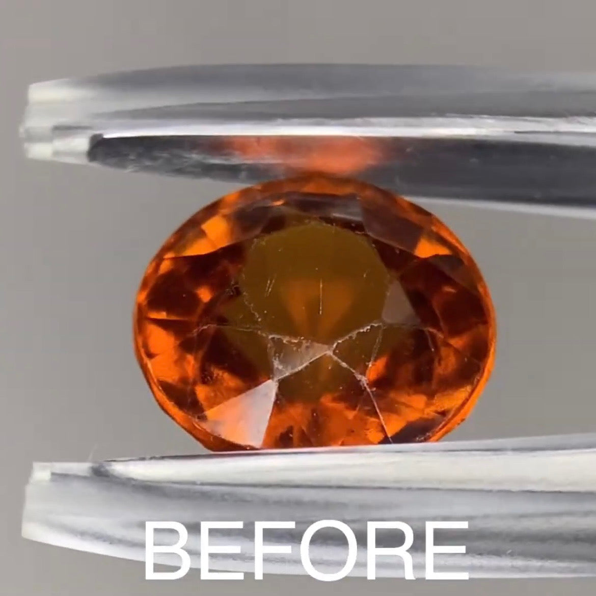 【お客様専用ページ】Beforeヘソナイトガーネット 2.89ct