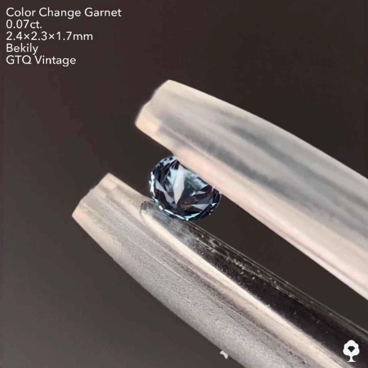【お客様専用ページ】No.5️⃣ベキリー(カラーチェンジ)ガーネット0.07ct❤️🔥全サイトで販売スタートLive💎✨❤️🔥🔦