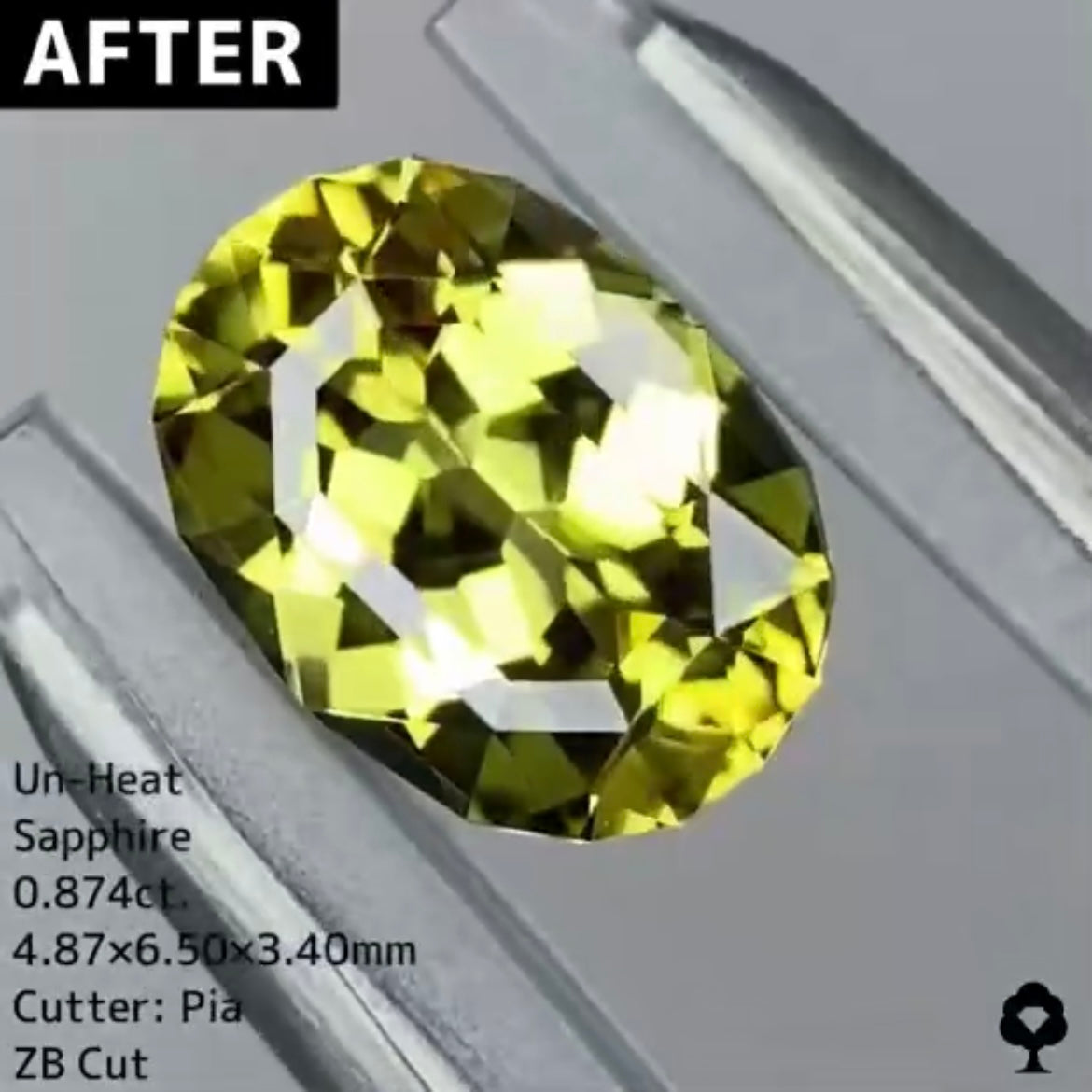 完成するまで特価【BEFORE宝石】ボープロイサファイア1.06ct.