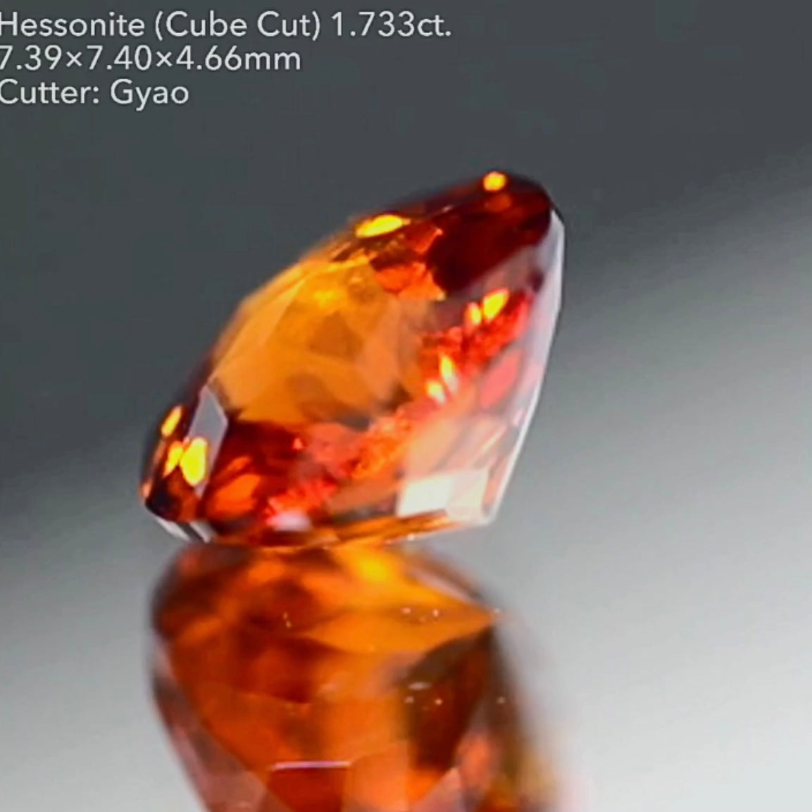 【交渉人ライブ、購入者専用】ヘソナイト 1.733 ct ラウンドキューブ ゲオちゃん作品★15ZB使用価格
