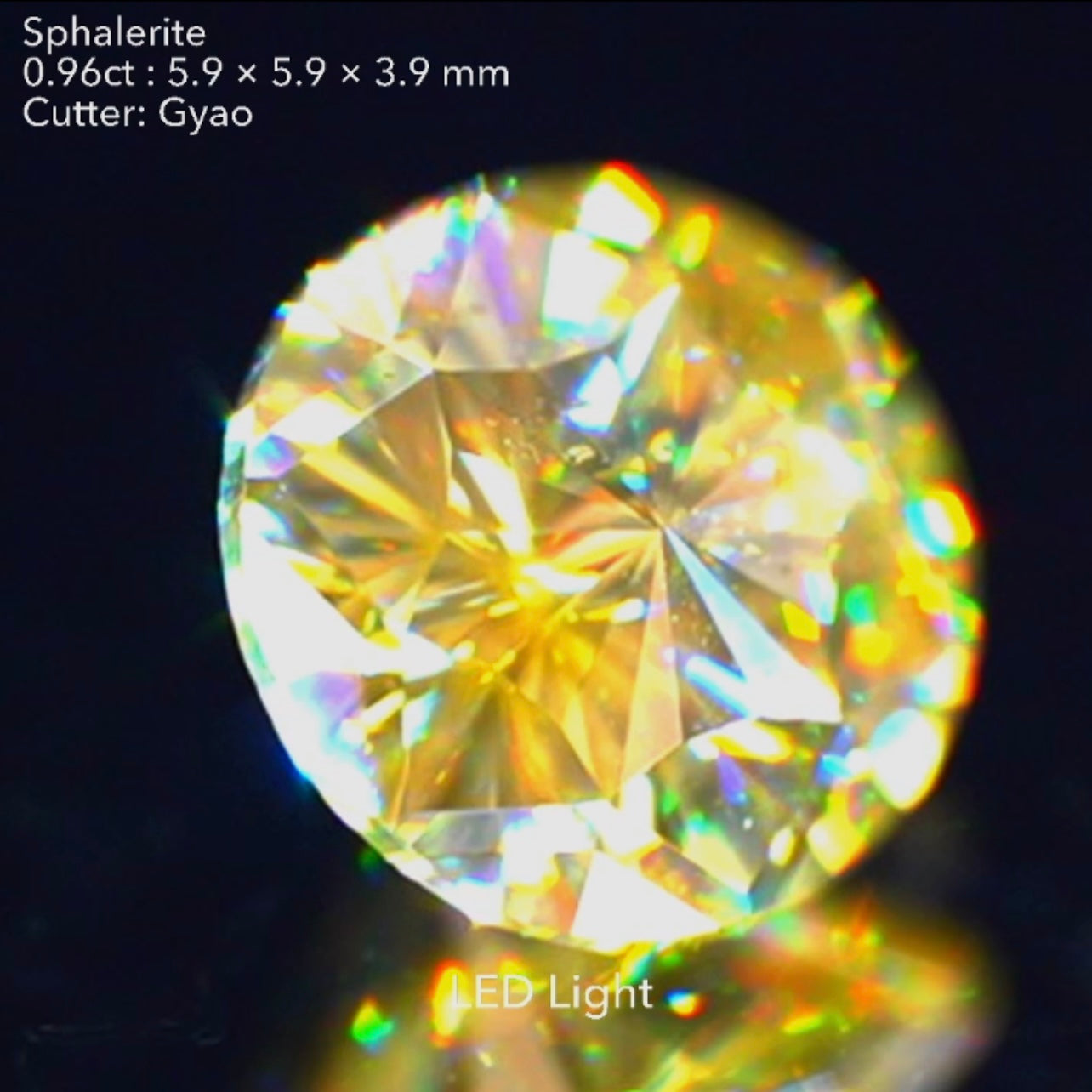 【SOLD OUT】スファレライト0.96ct💎ゲオちゃん作品✨お問合せ一番乗り特価でご紹介です♪