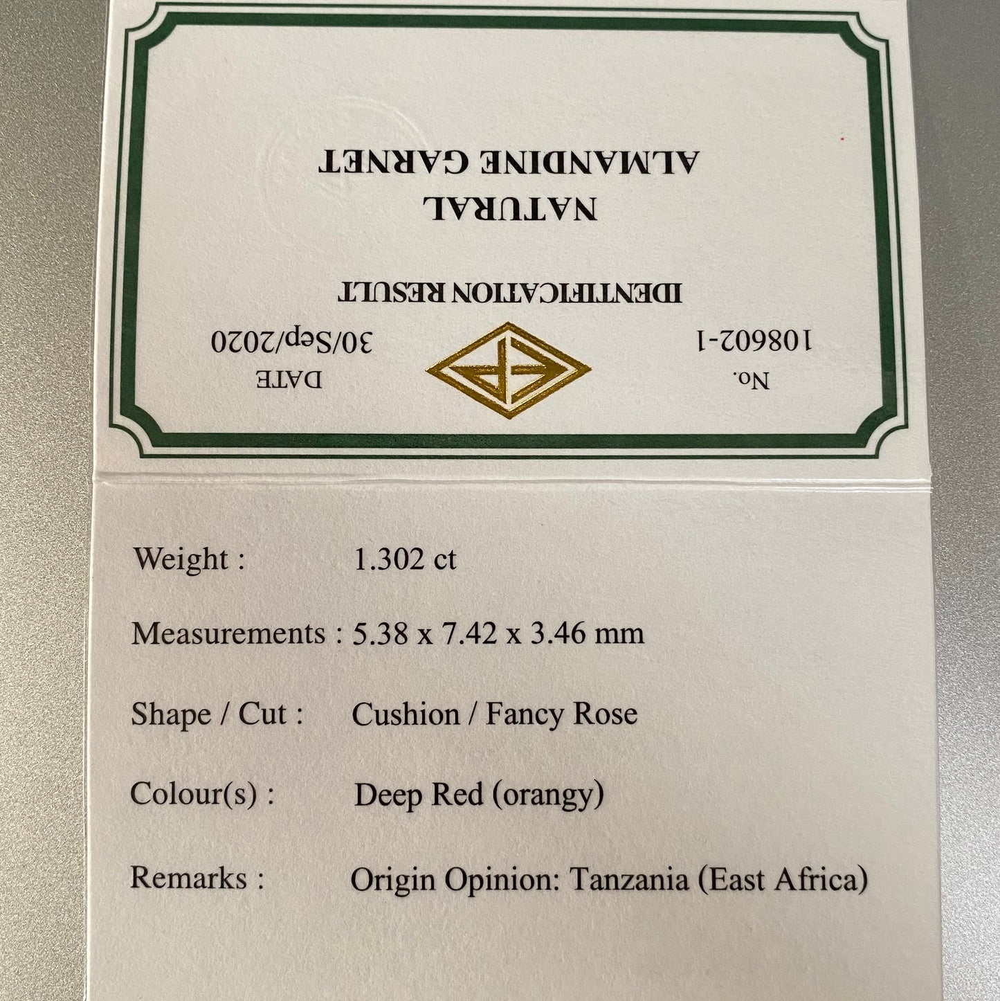 第4弾は高い屈折率が魅せる美しい赤の煌き✨“タンザニア産アルマンディンガーネット1.302ct”です🔮個性的で魅力的な「赤」特集です🎶毎日が新作発表会❗️ついつい観てしまうGemTreeJapan💎🌲