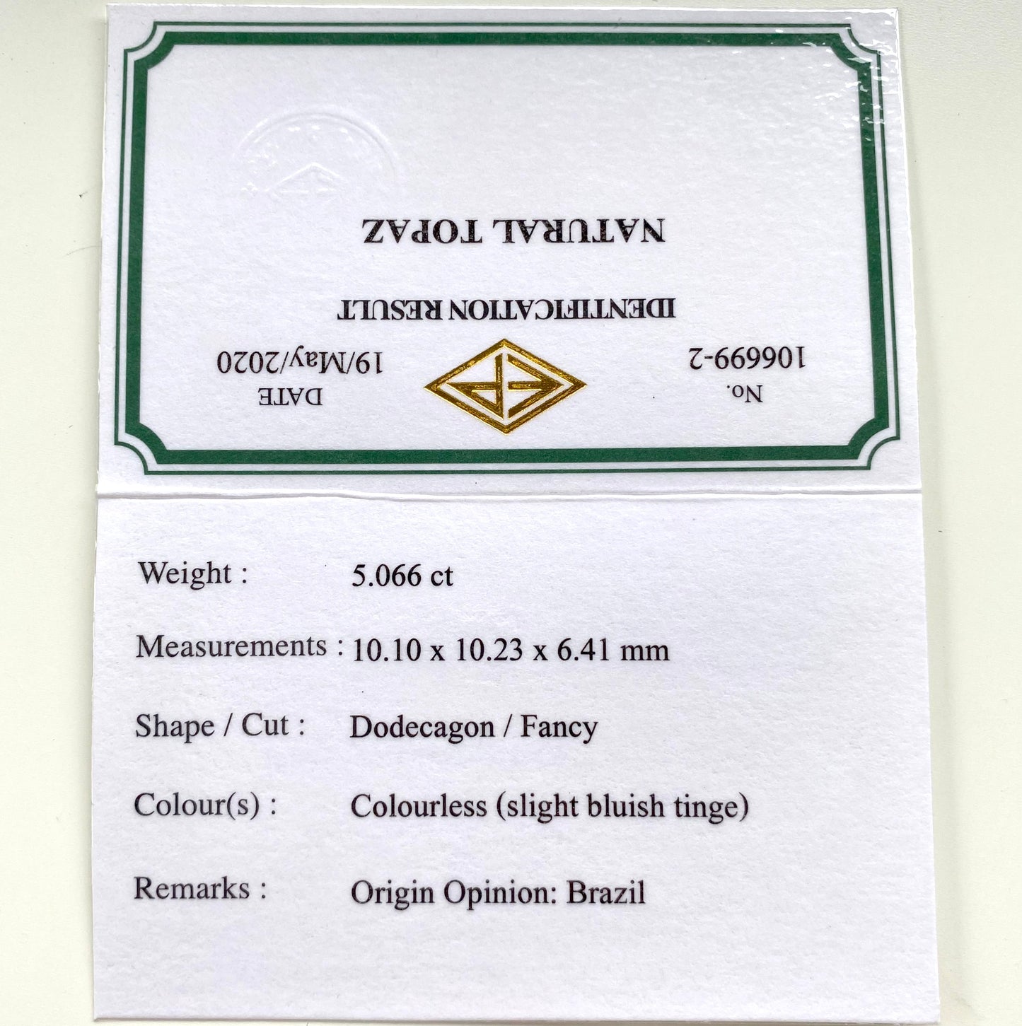 【LIVE配信商品】煌く透明感が綺麗なホワイトトパーズ5.066ct💎今度は“ファンシークッション”✨
