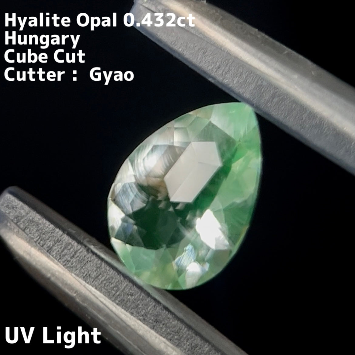 ペアシェイプ ★ハンガリー産ハイアライトオパール0.432ct ★