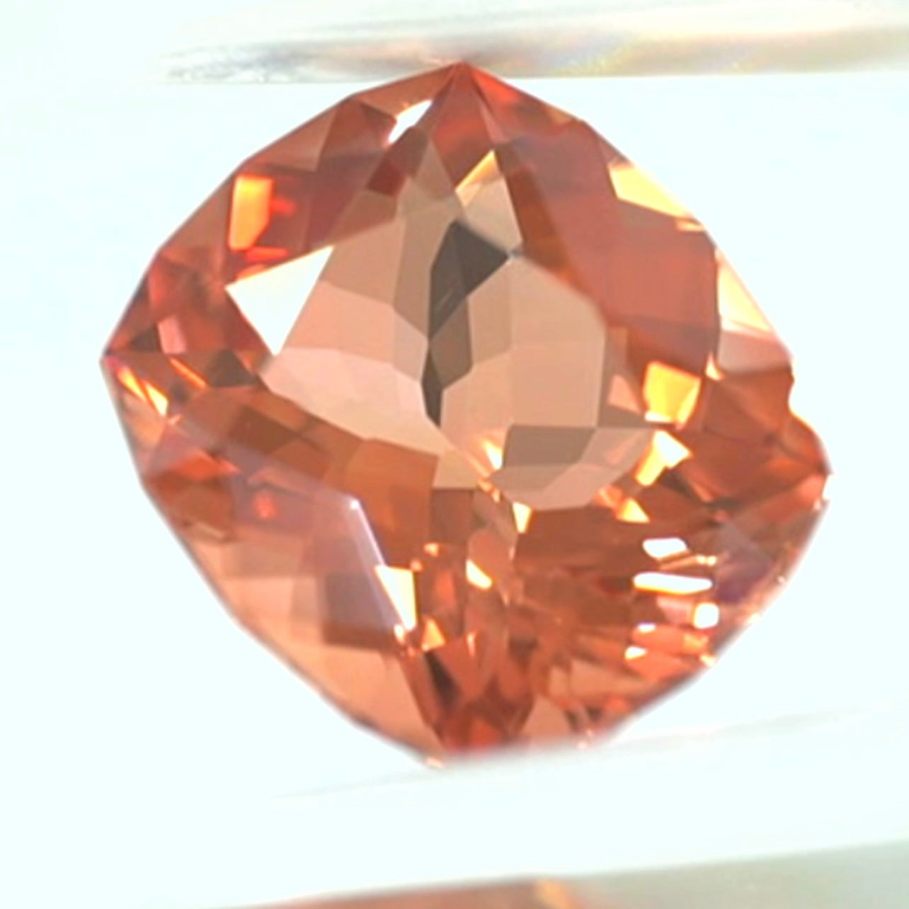 超美色シェリー系オレンジ✨大粒コンゴ産アンデシン5.989ct💎1/23スタート〜2/23終了🤣 ピアッちゃん作品🎁