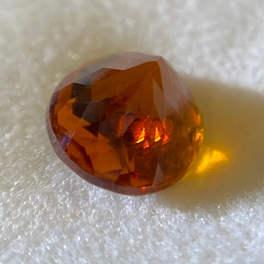 【キューブスター】スペサタイト(タンジェリン)ガーネット 1.21ct✨ゲオちゃん作品