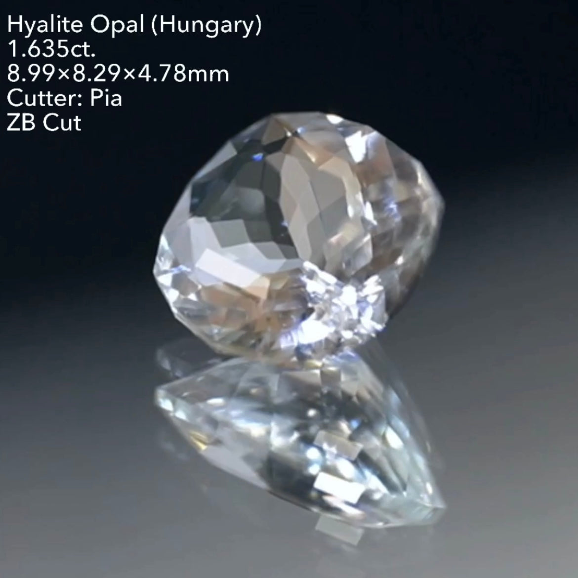 【ZB無制限】【ZBカット】★1.5ct超えの逸品!ハンガリー産ハイアライトオパール 1.635ct ★