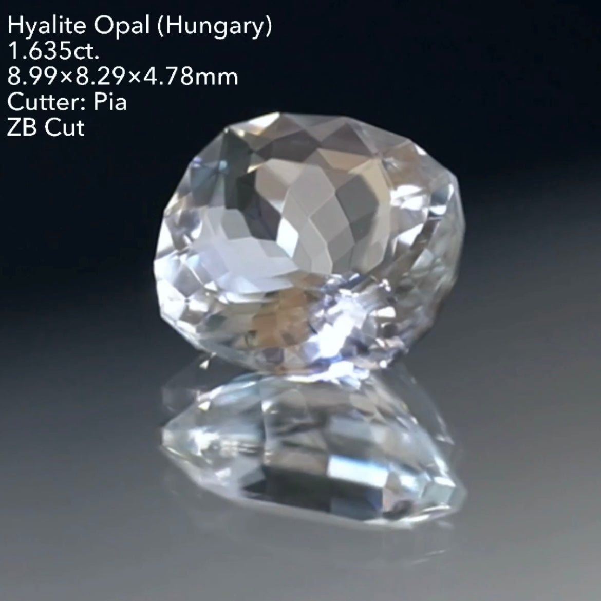【ZB無制限】【ZBカット】★1.5ct超えの逸品!ハンガリー産ハイアライトオパール 1.635ct ★