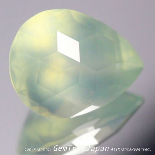 お見事👏1ct〜10ctの“キューブスターカット”のプレナイト💎こちらは5.017ct✨ゲオちゃん作品👍