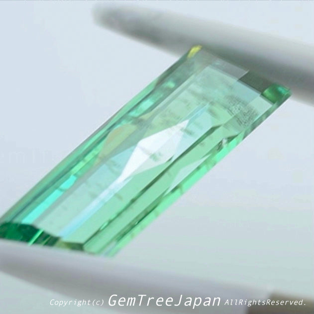 どこにもないゲオ先生カット✨綺麗なミントグリーンベリル6.340ct