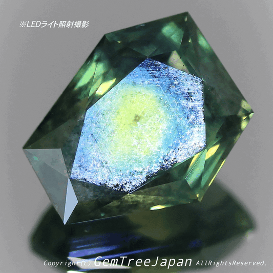 タンザニア産非加熱サファイア6.379ct🌕💎コレさえあればいつでもお月見🎑カット職人"ゲオスペシャル"世界にひとつだけの『お月見サファイア🌕』日独特別レポート付き📄ヨシミツと仕入職人のリモートでのW解説でご紹介いたします🎤🎤