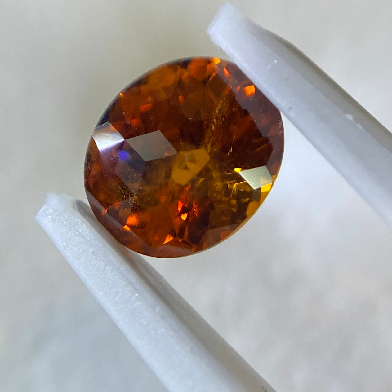【キューブスター】スペサタイト(タンジェリン)ガーネット 1.21ct✨ゲオちゃん作品
