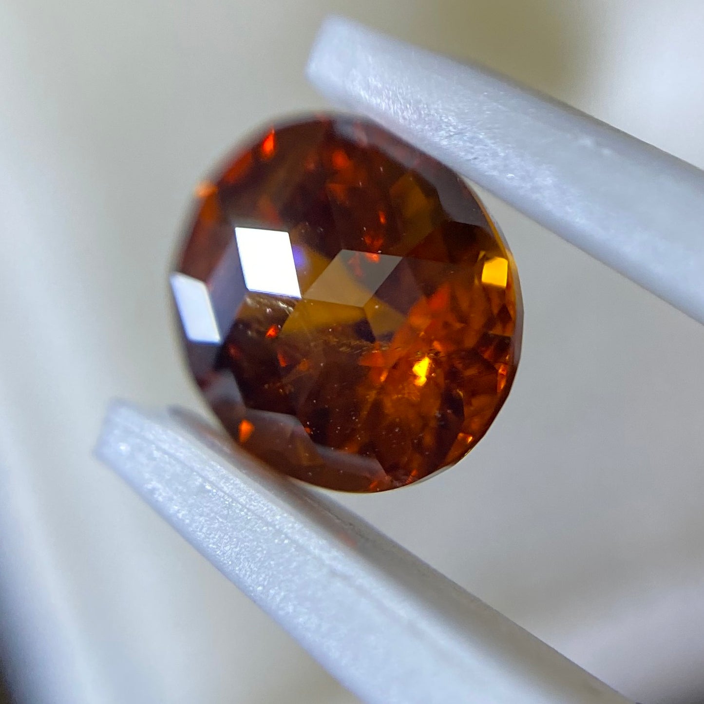 【キューブスター】スペサタイト(タンジェリン)ガーネット 1.21ct✨ゲオちゃん作品