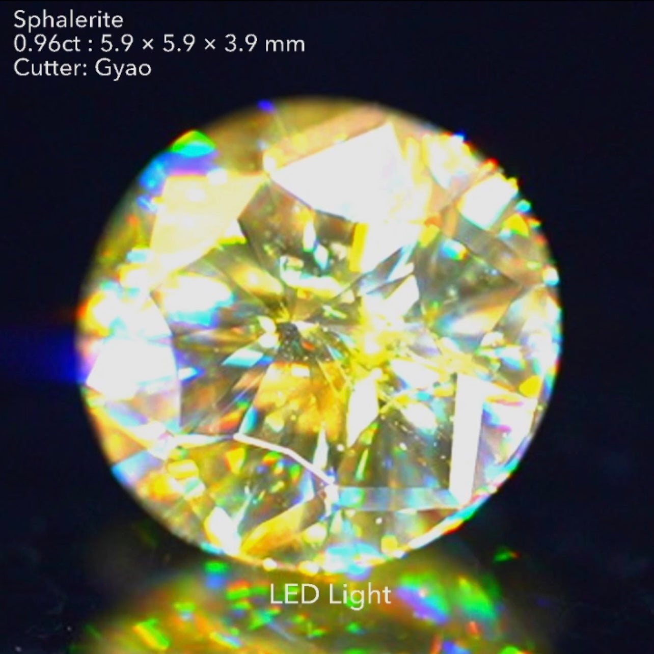 【SOLD OUT】スファレライト0.96ct💎ゲオちゃん作品✨お問合せ一番乗り特価でご紹介です♪