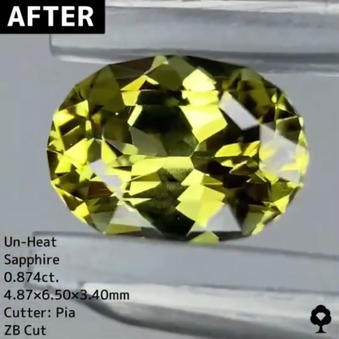 完成するまで特価【BEFORE宝石】ボープロイサファイア1.06ct.