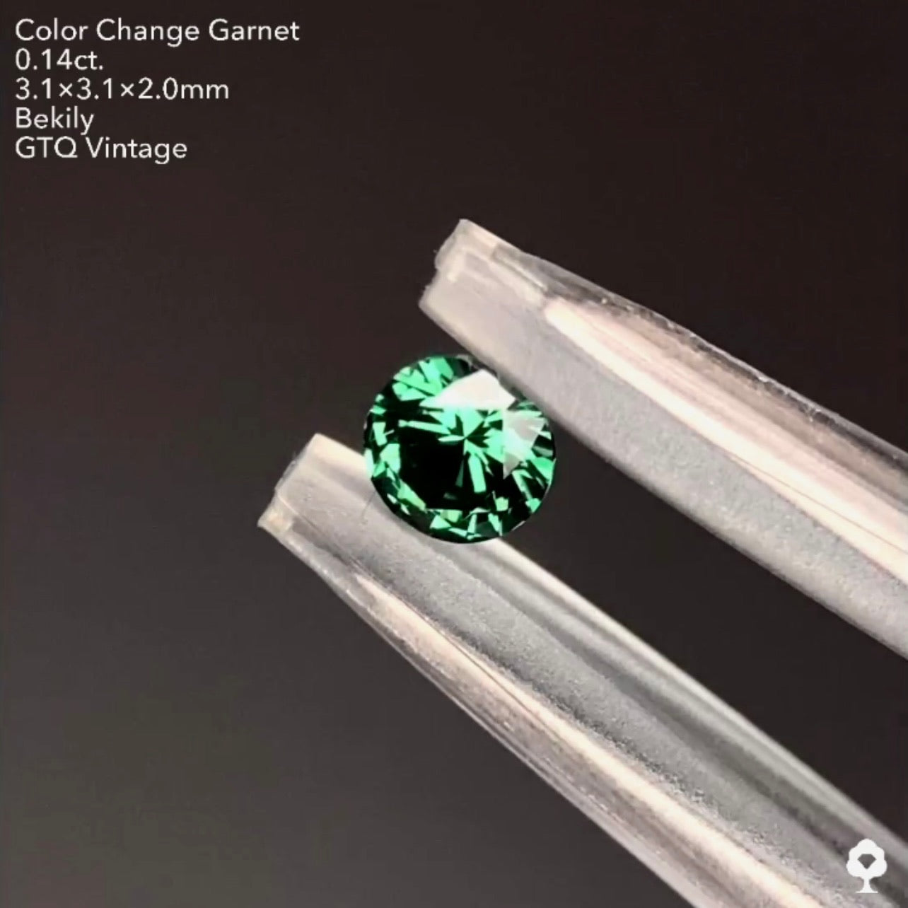 No18.🌲グリーン!!!まるでカラーチェンジするツァボライト🧤⁉️ベキリー(カラーチェンジ)ガーネット0.14ct❤️🔥全サイトでイッキに販売スタートLive💎✨❤️🔥🔦