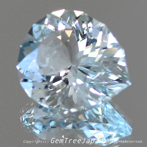ブルートパーズ6.44ct✨師匠作品💎涼しげな煌き特集🎐
