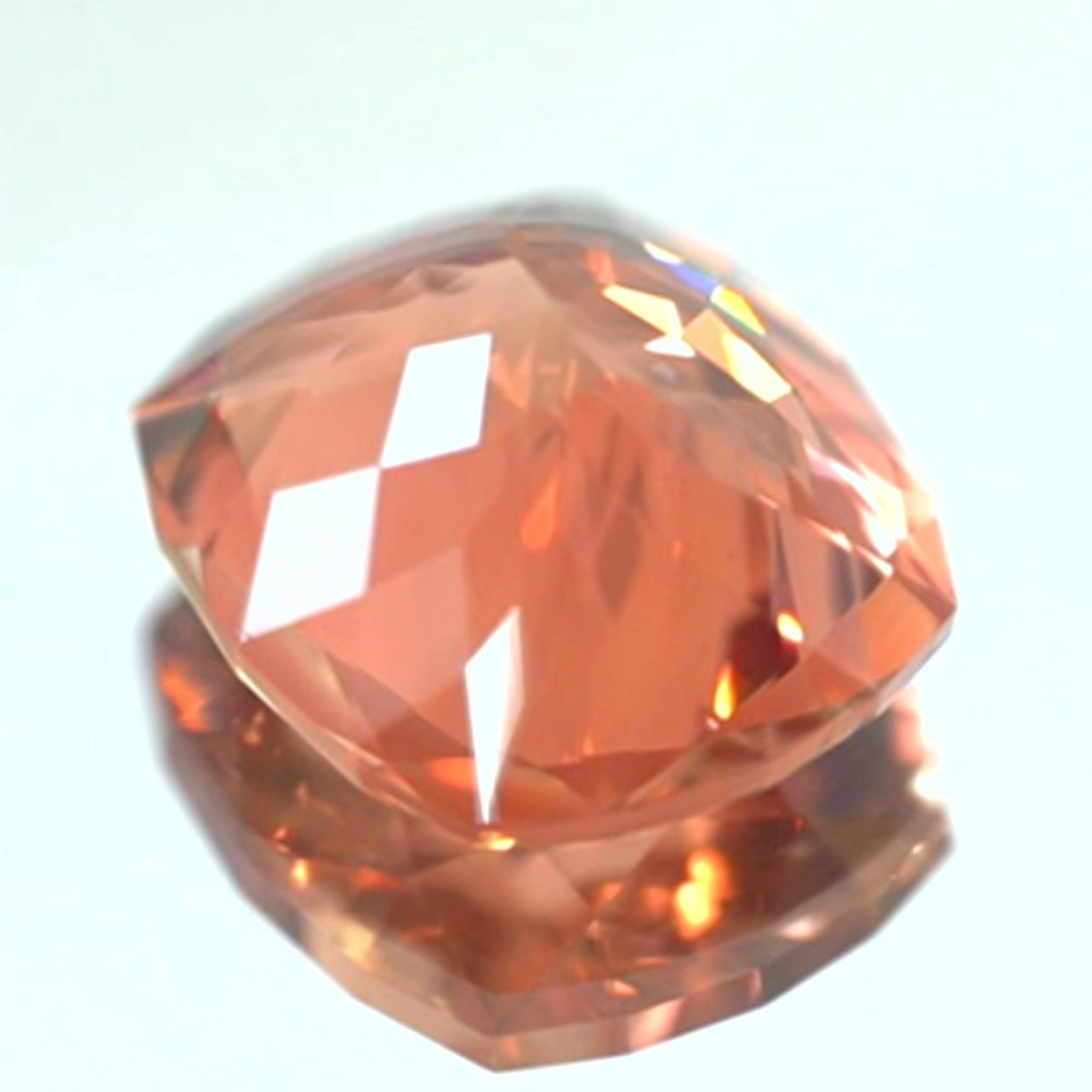 超美色シェリー系オレンジ✨大粒コンゴ産アンデシン5.989ct💎1/23スタート〜2/23終了🤣 ピアッちゃん作品🎁