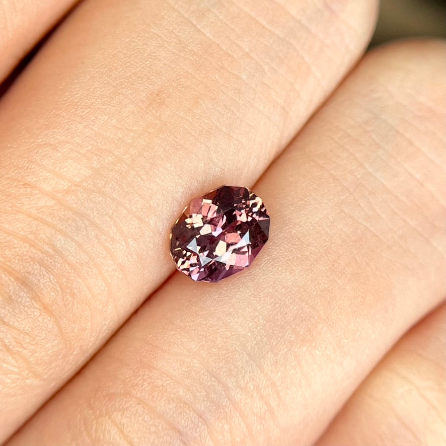 オトナフルーティー🍒🍋🥝非加熱サファイア1.001ct⚪️ピアッちゃん作品【コランダム(&スピネル)祭いよいよスタート❗特別価格】