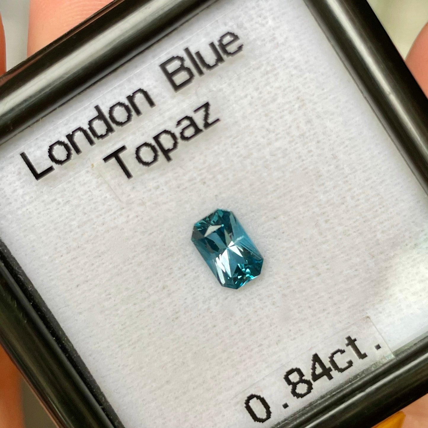 💖 「オクタゴン」ロンドンブルートパーズセット計1.91ct💙ピアッちゃん作品✨