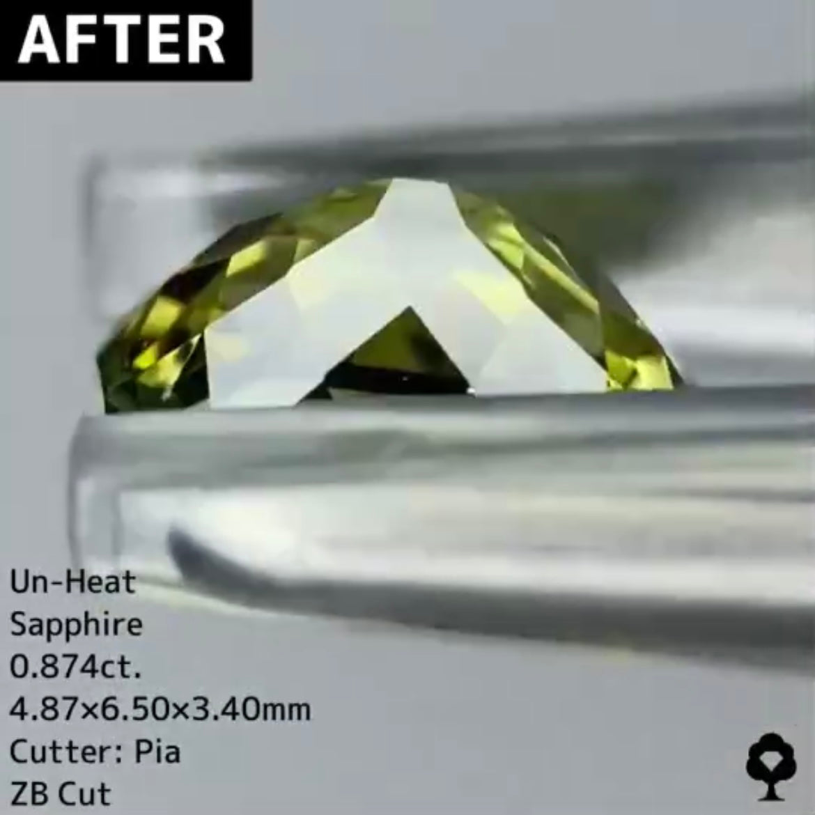 完成するまで特価【BEFORE宝石】ボープロイサファイア1.06ct.
