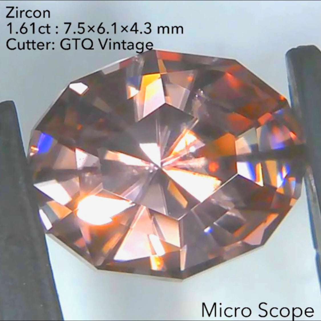 5年越しの新作発表✨貴重な美色のピンクジルコン1.61ct💎GTQヴィンテージ作品