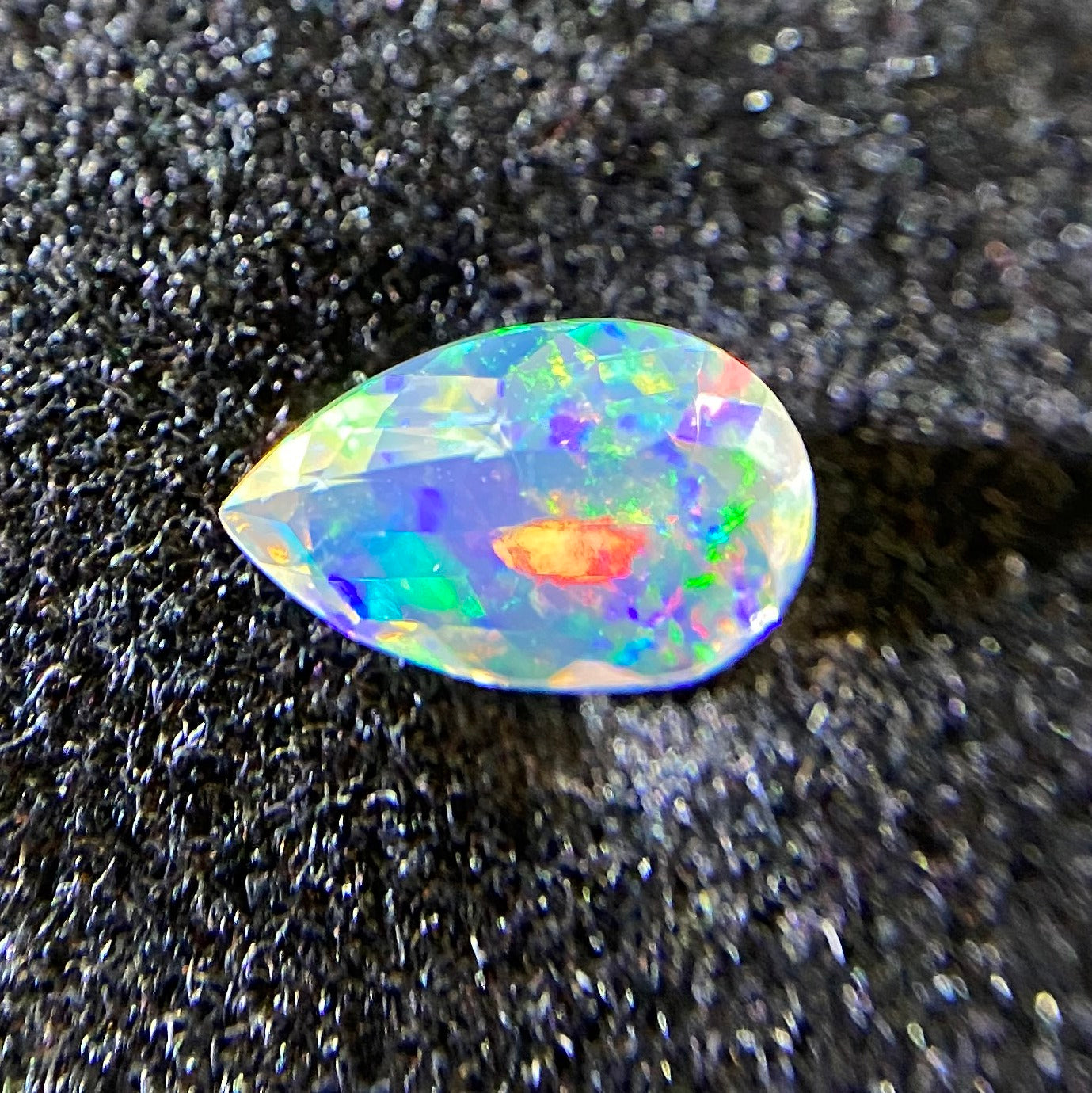 【キューブカット】メキシコオパール 0.365ct✨ゲオちゃん作品