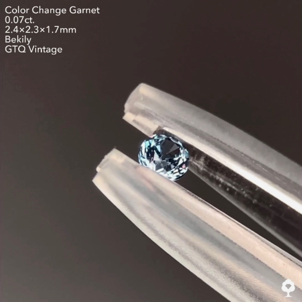 【お客様専用ページ】No.5️⃣ベキリー(カラーチェンジ)ガーネット0.07ct❤️🔥全サイトで販売スタートLive💎✨❤️🔥🔦