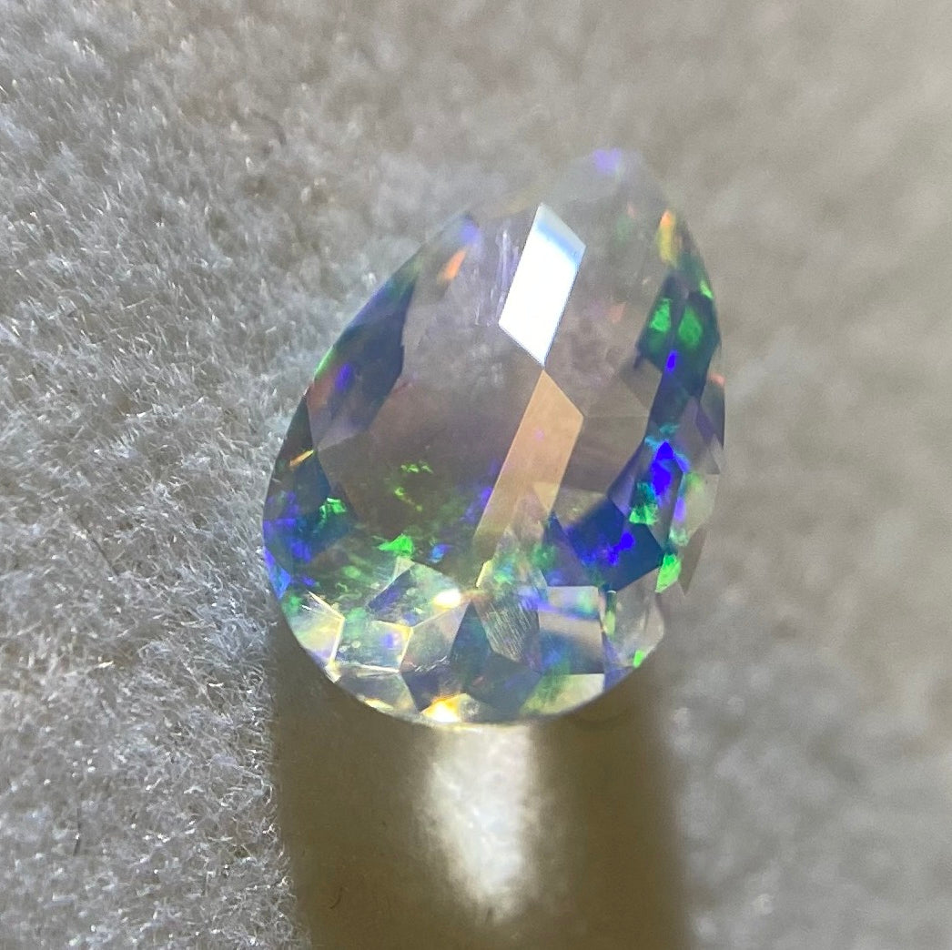 【キューブカット】メキシコオパール 0.365ct✨ゲオちゃん作品