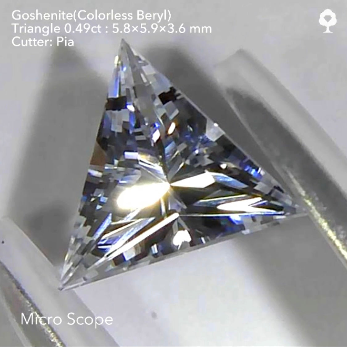 純白で大粒な多角セット✨ゴッシェナイト(カラーレスベリル)3〜10角形💎8個で8.09ct💎12/24スタート〜1/23終了🤣 ピアッちゃん作品